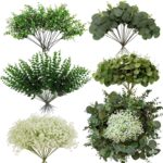 150 Pieces Artificial Greenery Stems