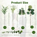 150 Pieces Artificial Greenery Stems
