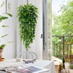 4-Piece Faux Hanging Plants