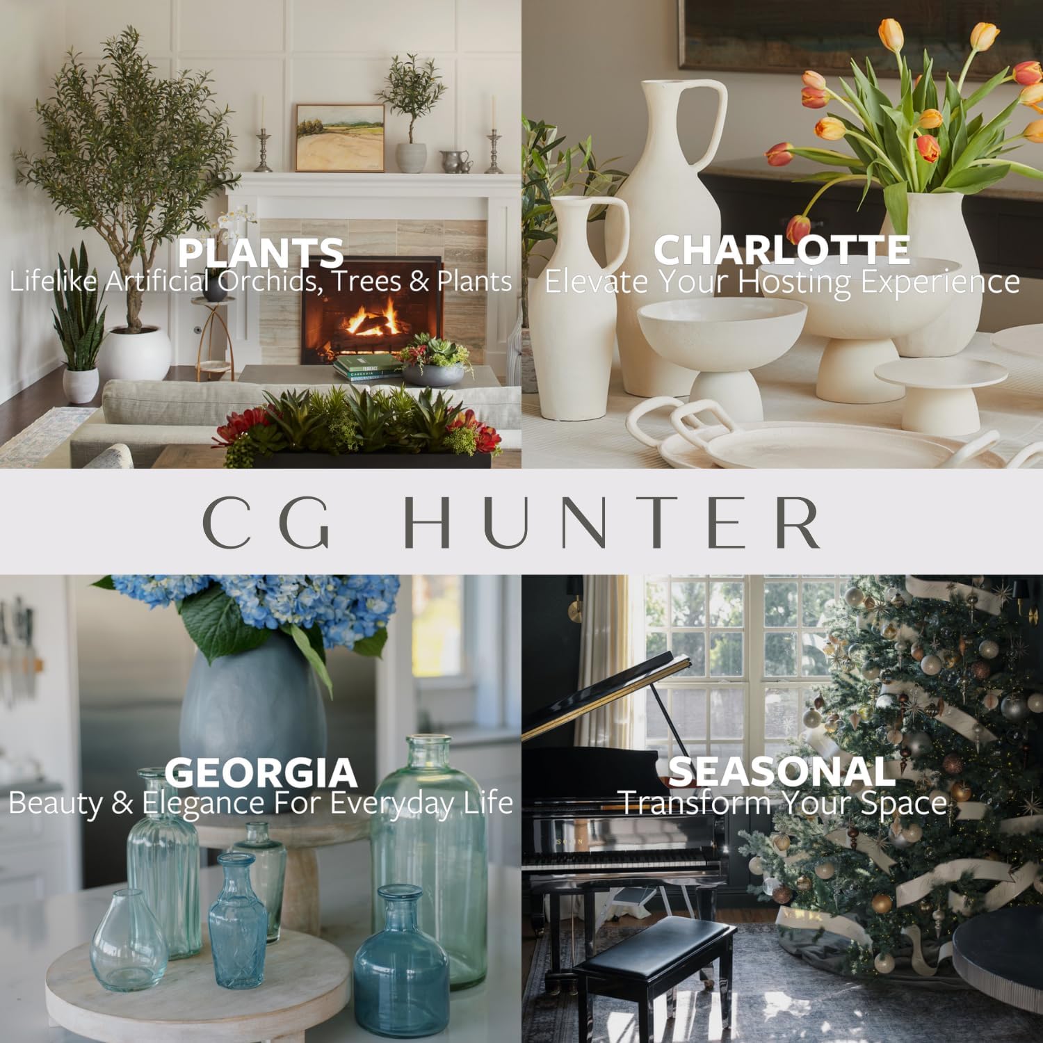 Faux Orchid Plant with Succulents - Image 9