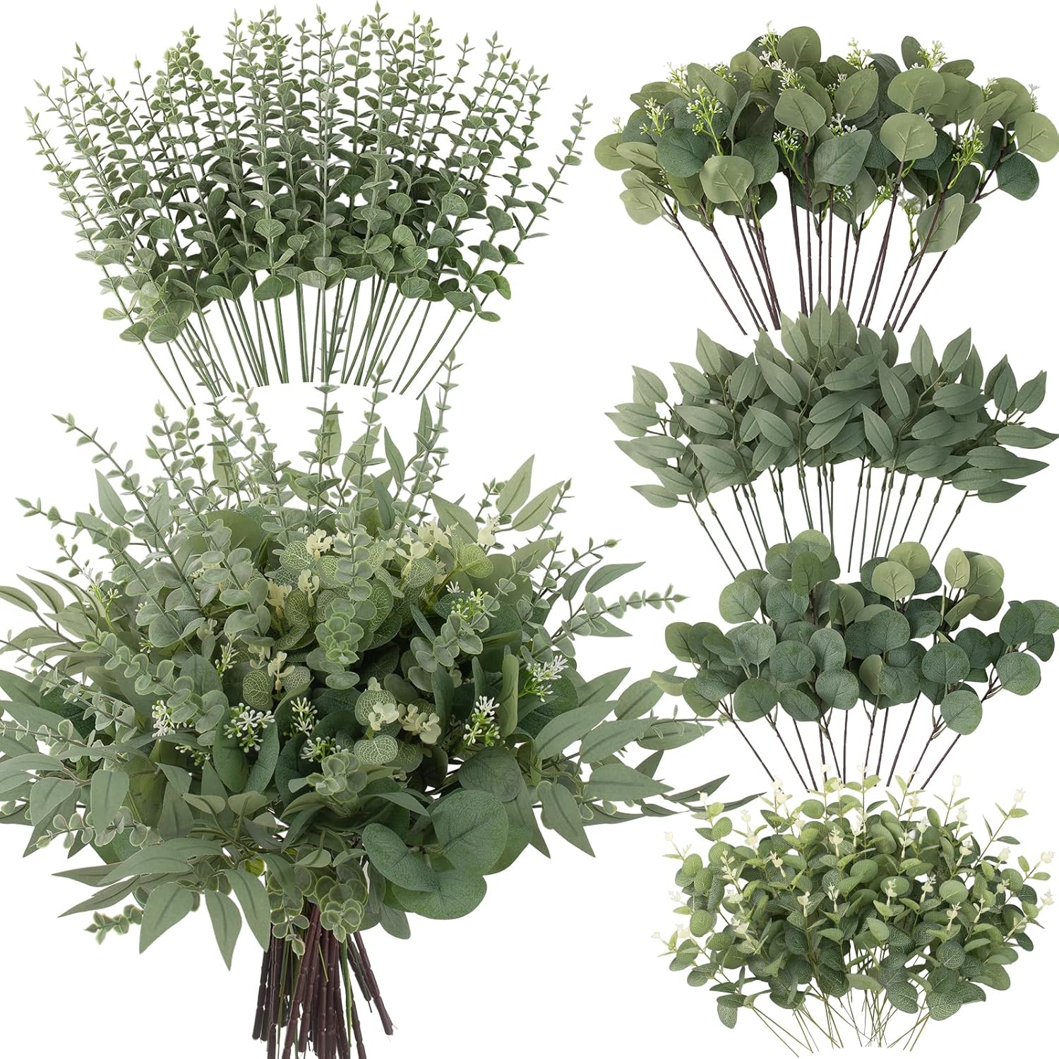 Mixed Faux Greenery Stems
