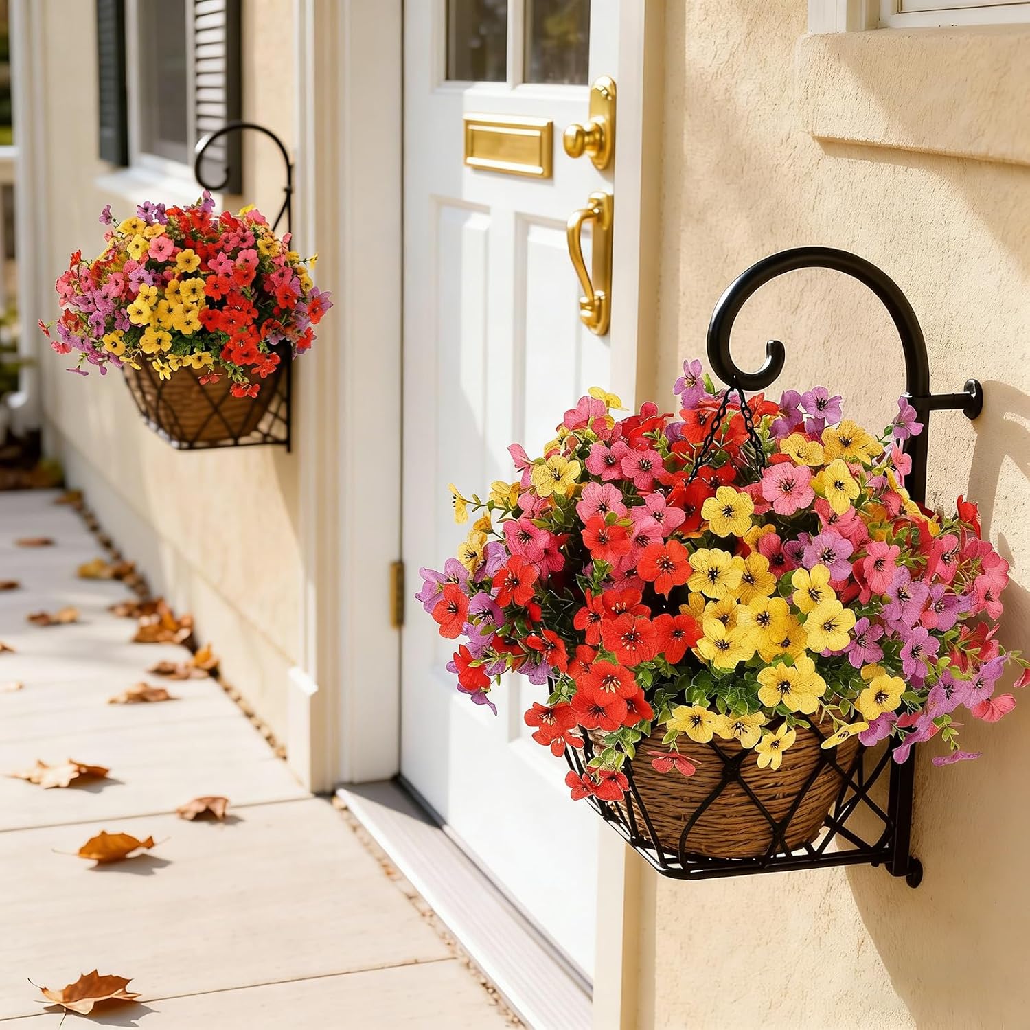 12 Bundles Artificial Outdoor Flowers - Image 8