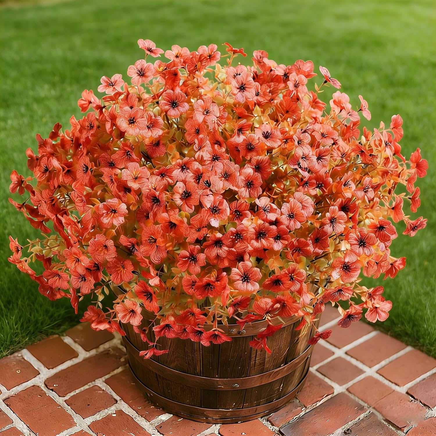 12 Bundles Artificial Outdoor Flowers - Image 13