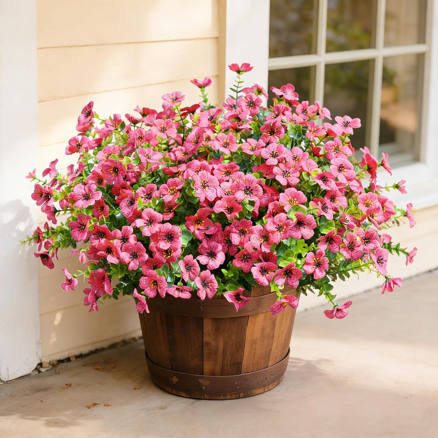 12 Bundles Artificial Outdoor Flowers - Image 15